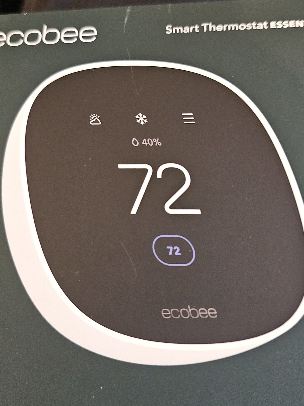 ecobee Smart Thermostat Essentials - White